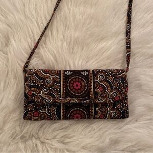 Stephanie‎ Dawn Shoulder Bag Wallet Card Holder Brown-Red Color